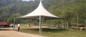 TENDA CHAPÉU DE BRUXA 10X10 BRANCA