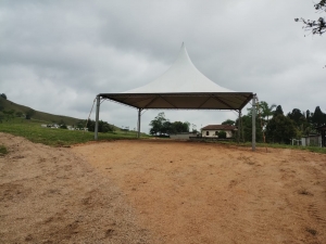 TENDA CHAPÉU DE BRUXA 10X10 BRANCA